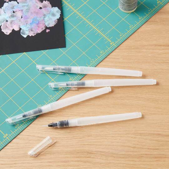 12 Packs: 4 ct. (48 total) Water Brush Pens by Recollections™